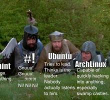 MontyPython Linux